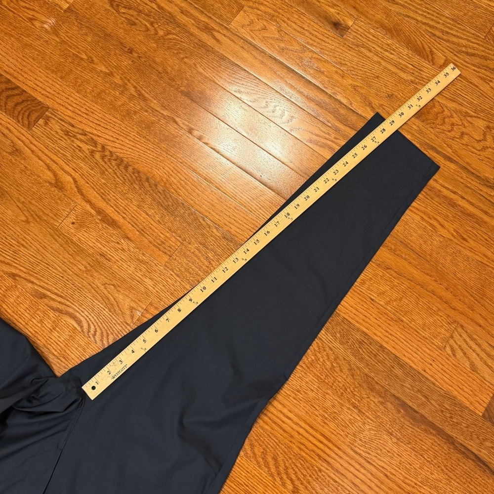 Jack Archer Jetsetter Tech Pants Mens 33x29 Space Black Slim Straight Commuter - Picture 7 of 12